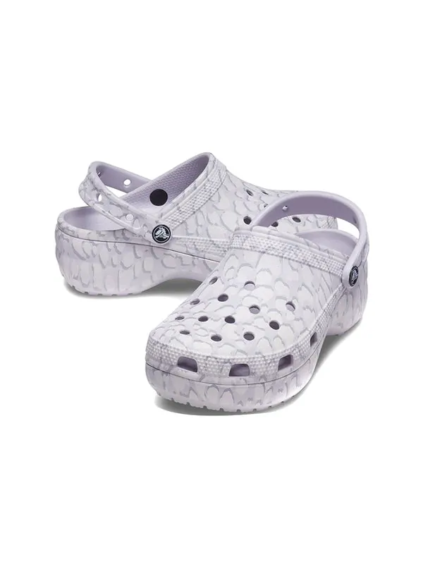 Сандалии classic platform 4 Crocs — изображение 4 из 4, фиолетовый