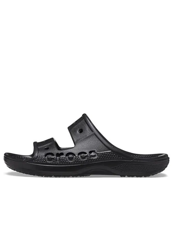 Тапочки fashion casual black slippers Crocs