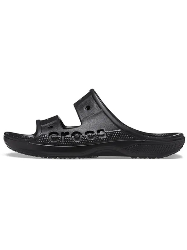 Тапочки fashion casual black slippers Crocs — изображение 2 из 4, черный