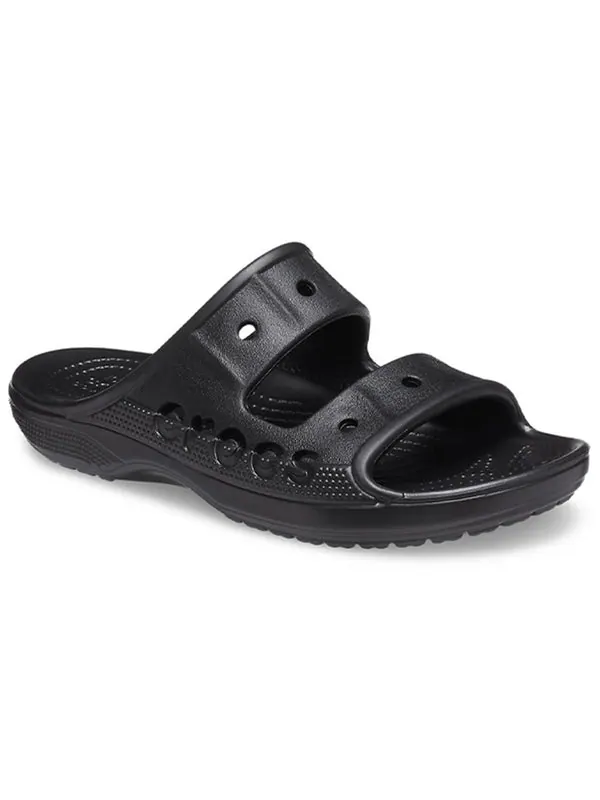 Тапочки fashion casual black slippers Crocs — изображение 3 из 4, черный