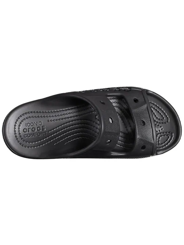 Тапочки fashion casual black slippers Crocs — изображение 4 из 4, черный