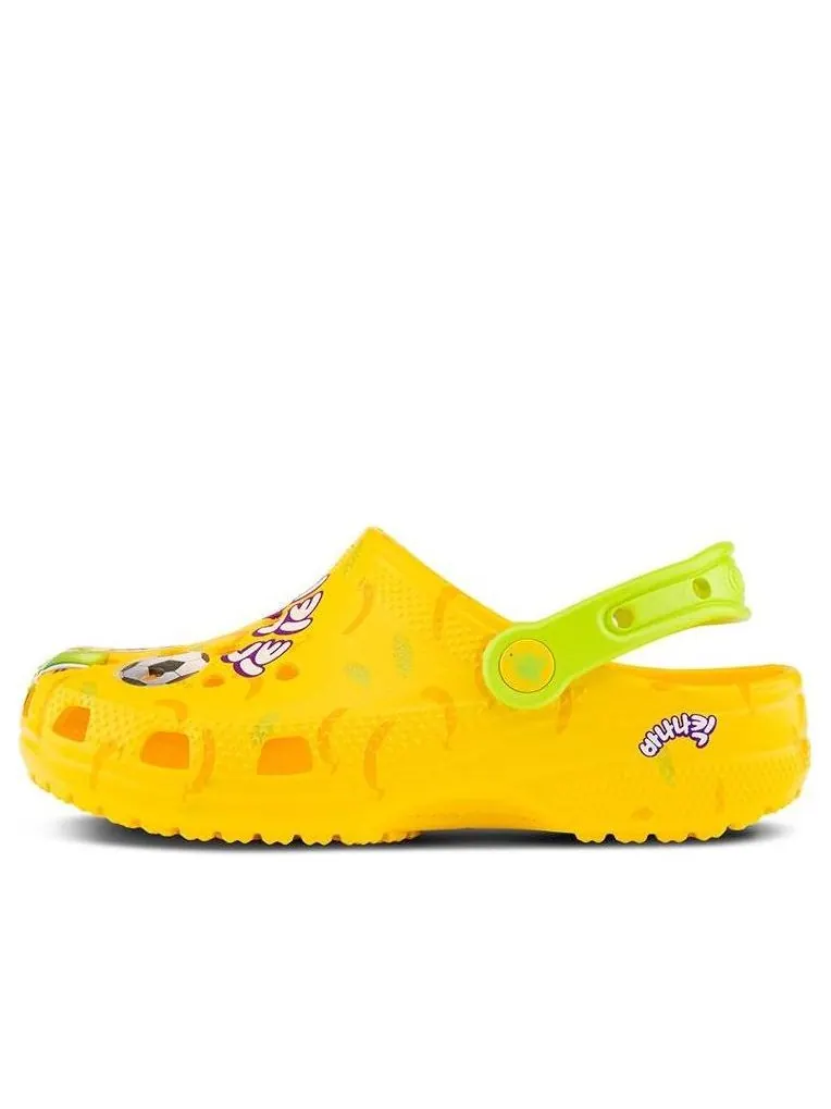 Сандалии Crocs x Nongshim Classic Clog 'Banana Kick' — изображение 1 из 6, желтый