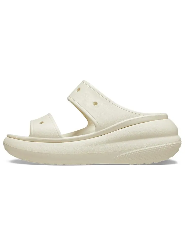 Сандалии Crocs Classic Crush 'Bone' — изображение 2 из 7, бежевый