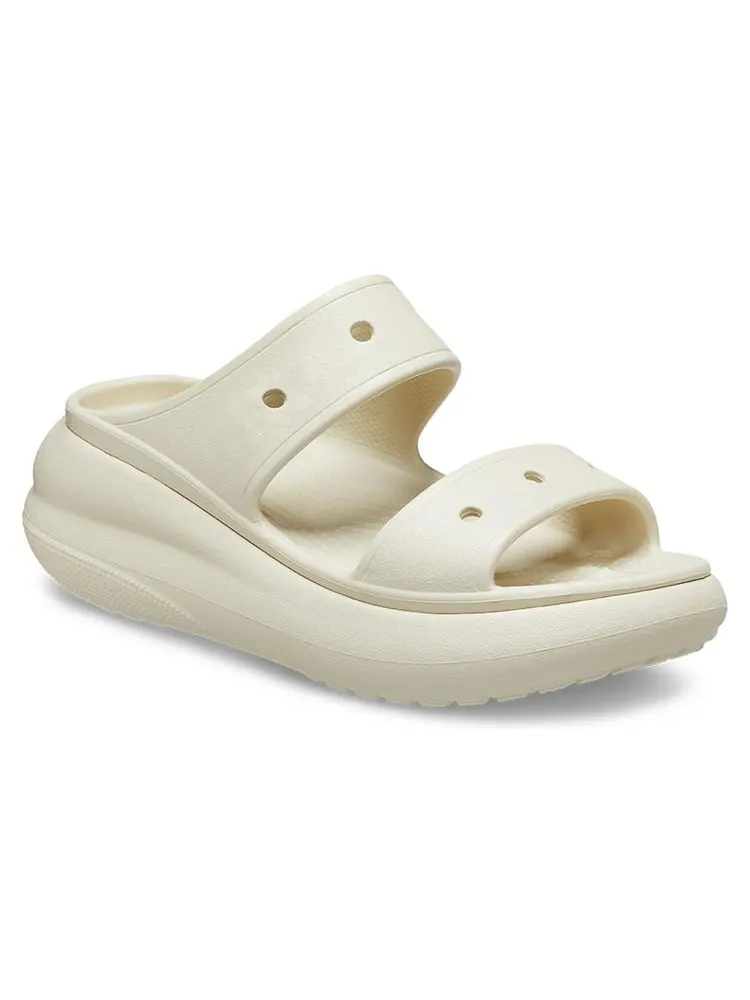 Сандалии Crocs Classic Crush 'Bone' — изображение 4 из 7, бежевый