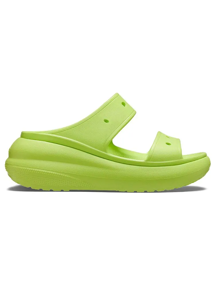Сандалии (WMNS) Crocs Crush Sandal 'Limeade' — изображение 2 из 6, зеленый