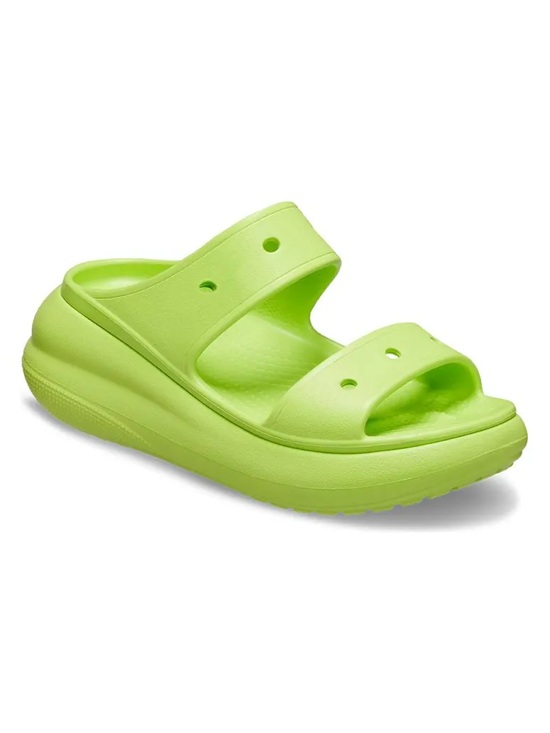 Сандалии (WMNS) Crocs Crush Sandal 'Limeade' — изображение 3 из 6, зеленый