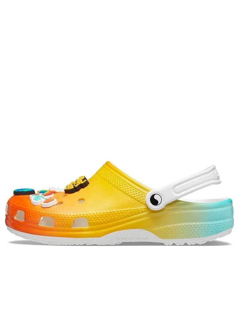Сандалии Crocs Free & Easy x Classic Clog 'Sunset' — изображение 1 из 7, мульти