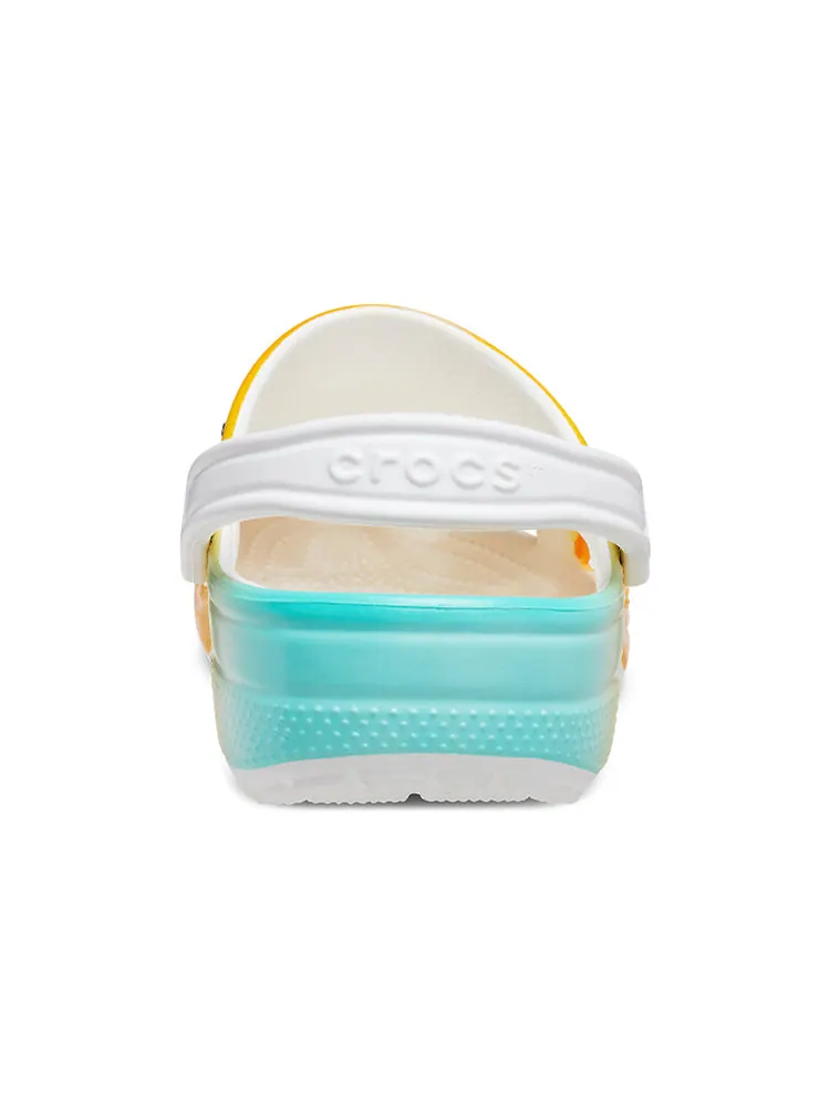 Сандалии Crocs Free & Easy x Classic Clog 'Sunset' — изображение 5 из 7, мульти