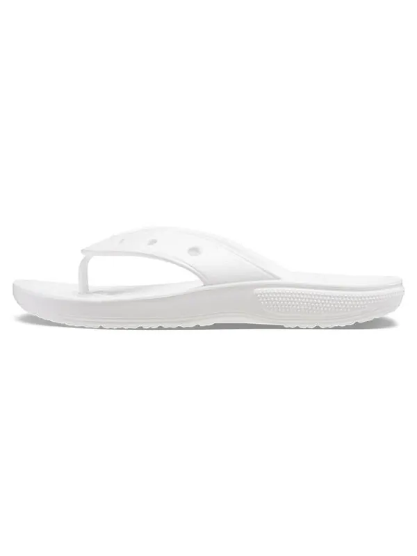 Тапочки classic flip casual flip-flops white Crocs — изображение 2 из 4, белый