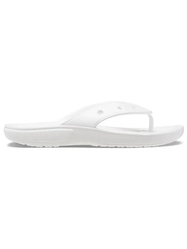 Тапочки classic flip casual flip-flops white Crocs — изображение 3 из 4, белый