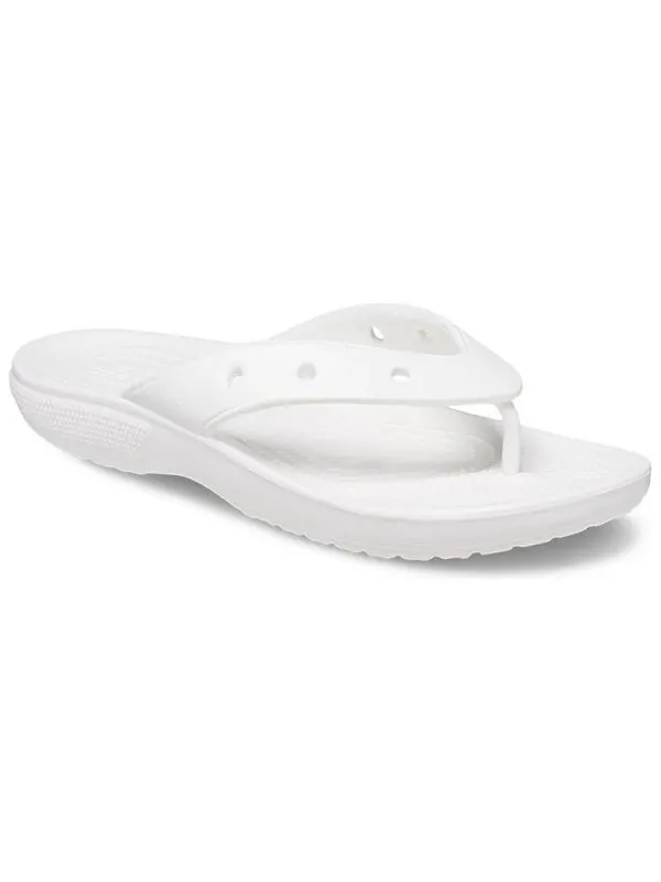 Тапочки classic flip casual flip-flops white Crocs — изображение 4 из 4, белый