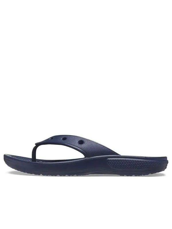 Тапочки classic flip casual flip-flops navy blue Crocs