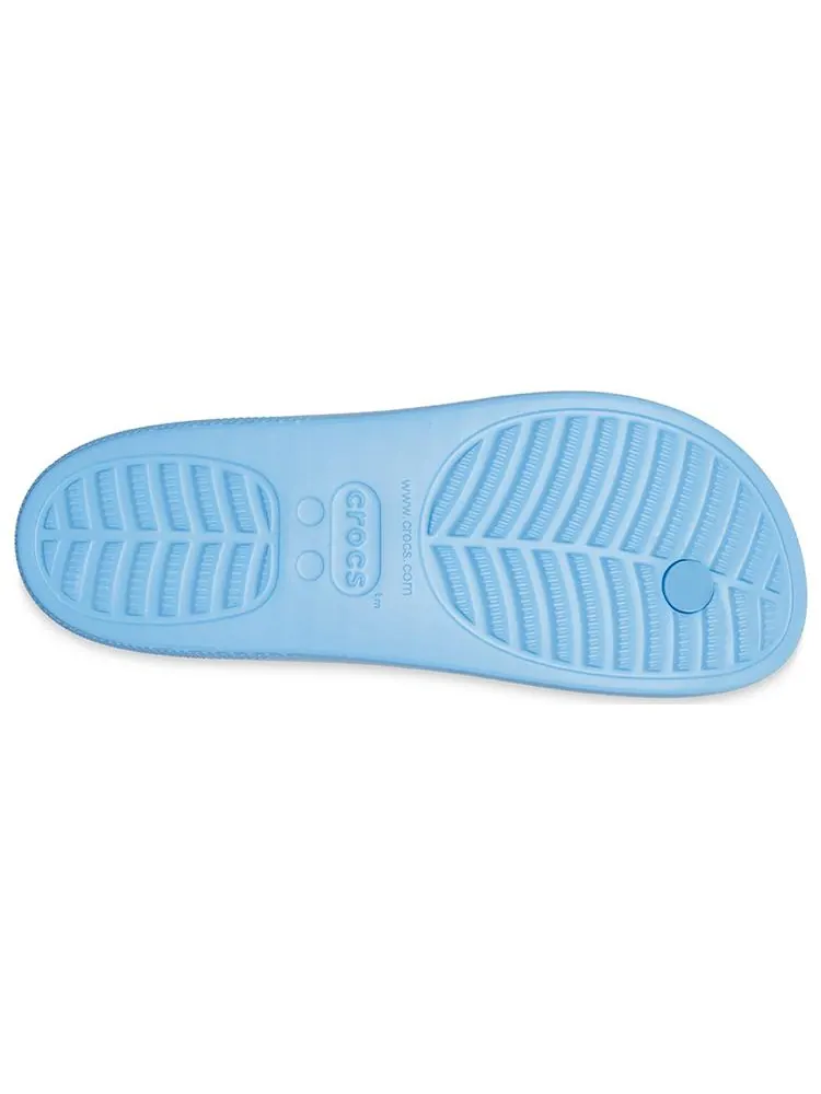 Шлепанцы (WMNS) Crocs Classic Platform Flip — изображение 7 из 7, синий