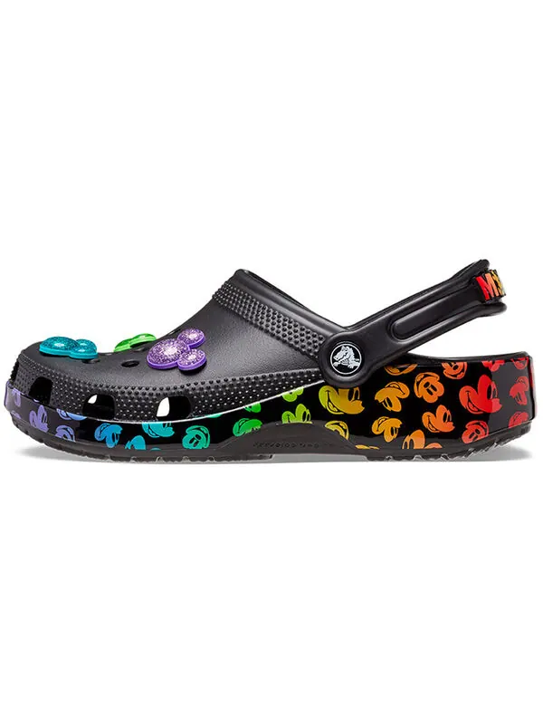Сандалии x disney classic clog 'black' Crocs — изображение 2 из 4, черный