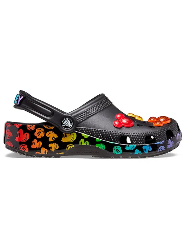 Сандалии x disney classic clog 'black' Crocs — изображение 3 из 4, черный