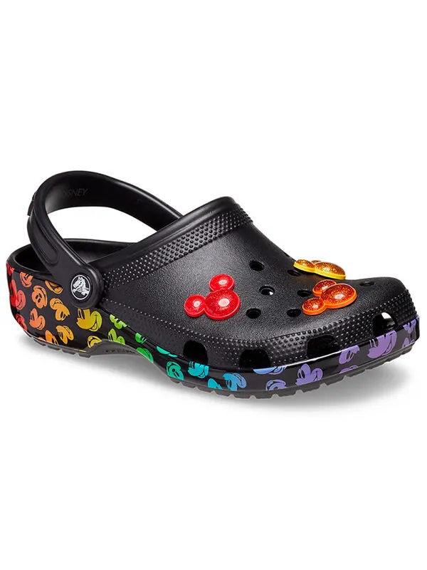Сандалии x disney classic clog 'black' Crocs — изображение 4 из 4, черный
