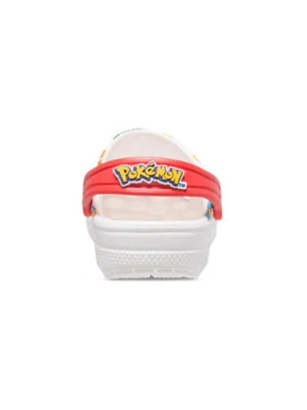 Сандалии x pokmon classic clog 'starters' Crocs — изображение 4 из 4, белый/мульти