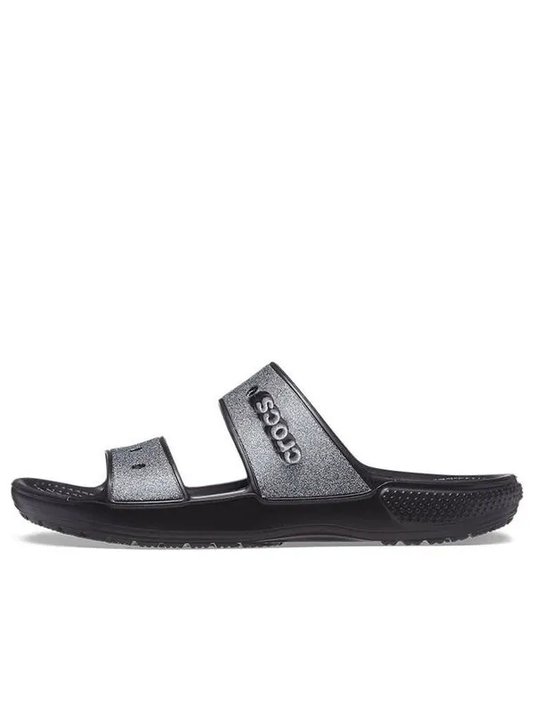Тапочки classic glitter ii sandal 'black' Crocs