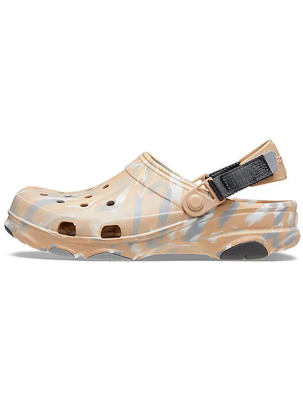Сандалии all terrain marbled classic clog 'chai multi' Crocs — изображение 2 из 4, мульти