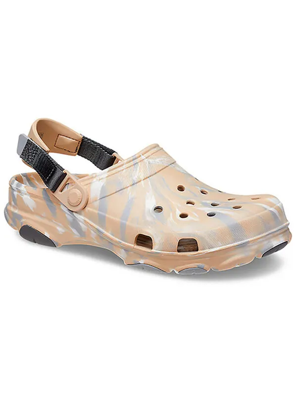 Сандалии all terrain marbled classic clog 'chai multi' Crocs — изображение 3 из 4, мульти