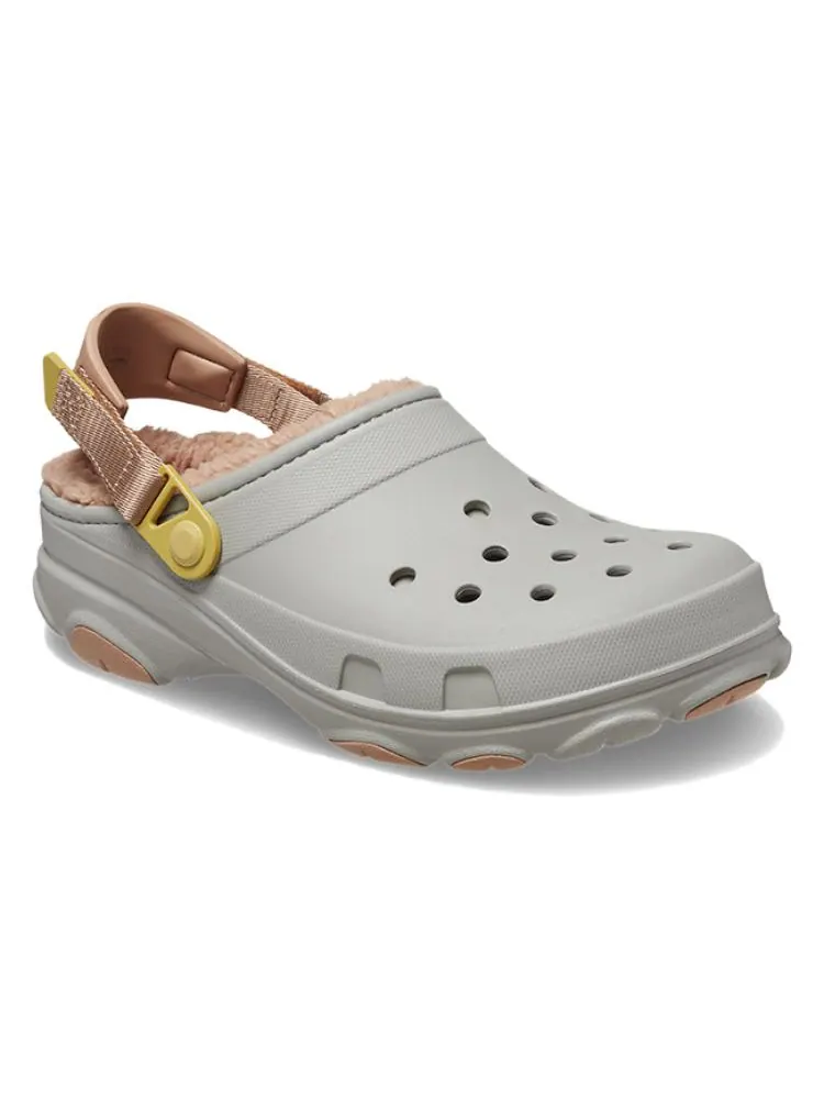Сандалии Crocs All Terrain Lined Clog 'Grey Brown' — изображение 3 из 3, серый