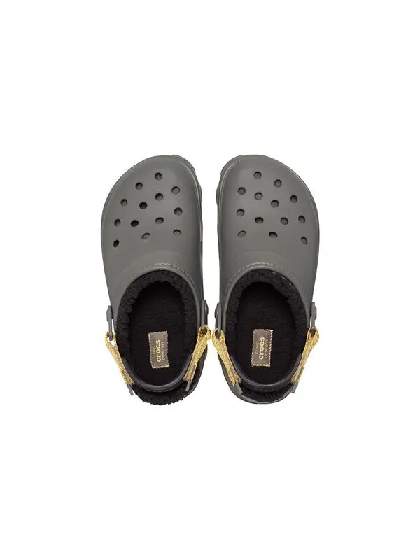 Кроссовки all-terrian lined clogs 'dusty olive' Crocs — изображение 4 из 4, оливковый