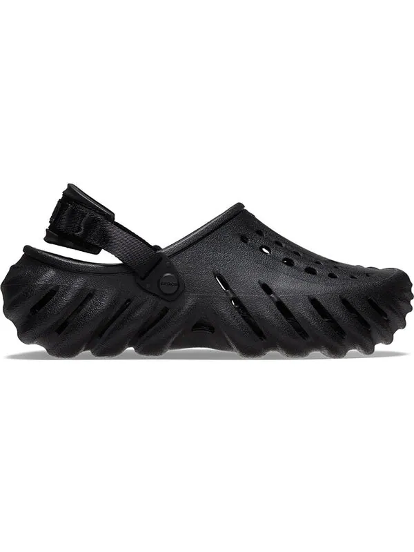 Сандалии echo clog 'black' Crocs — изображение 3 из 4, черный