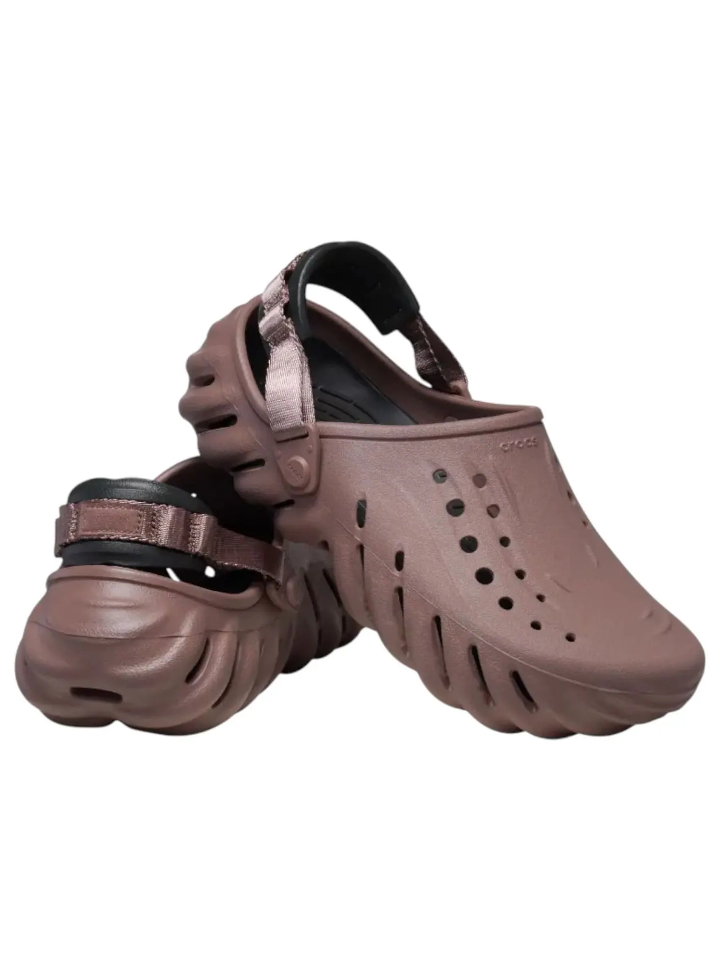 Crocs Echo Clog 'Truffle' — изображение 2 из 6, трюфель