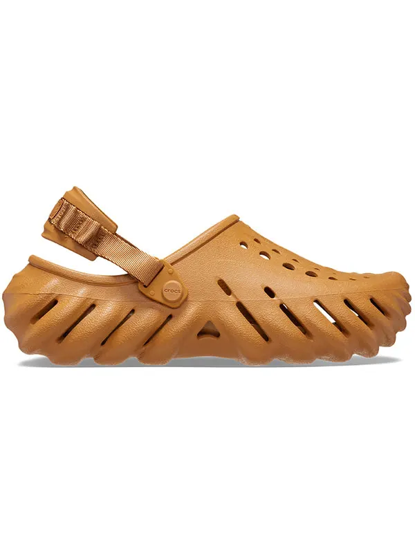 Сандалии echo clogs 'sand' Crocs — изображение 3 из 4, коричневый