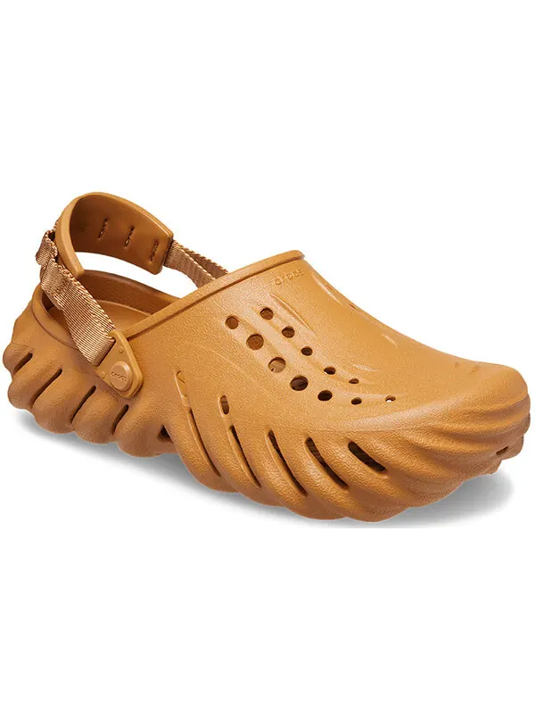 Сандалии echo clogs 'sand' Crocs — изображение 4 из 4, коричневый