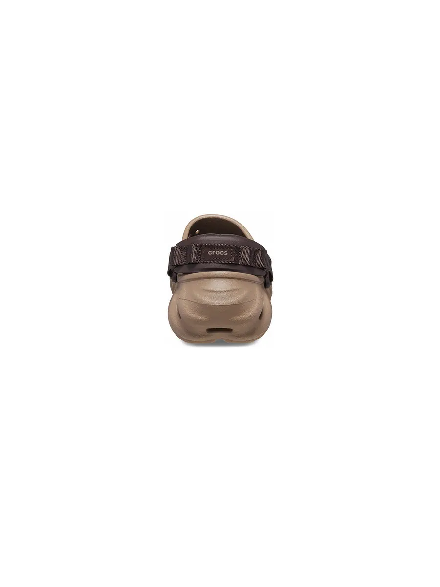Сандалии Crocs Echo Clog 'Latte' — изображение 5 из 6, коричневый