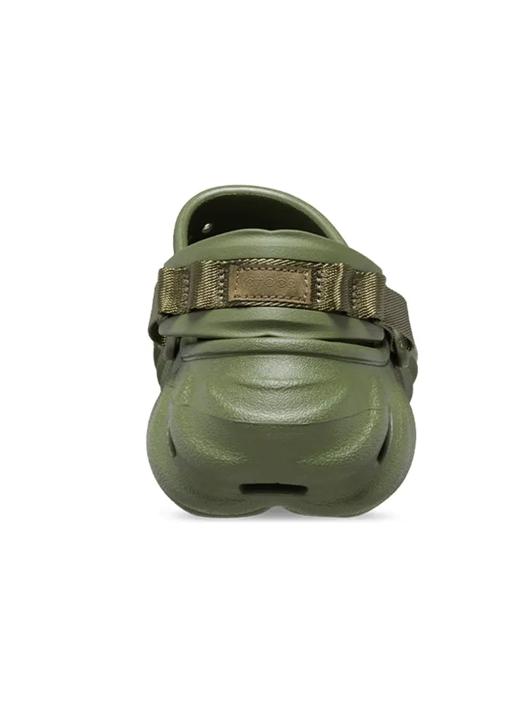 Сандалии Crocs Echo Clog 'Olive' — изображение 6 из 7, зеленый