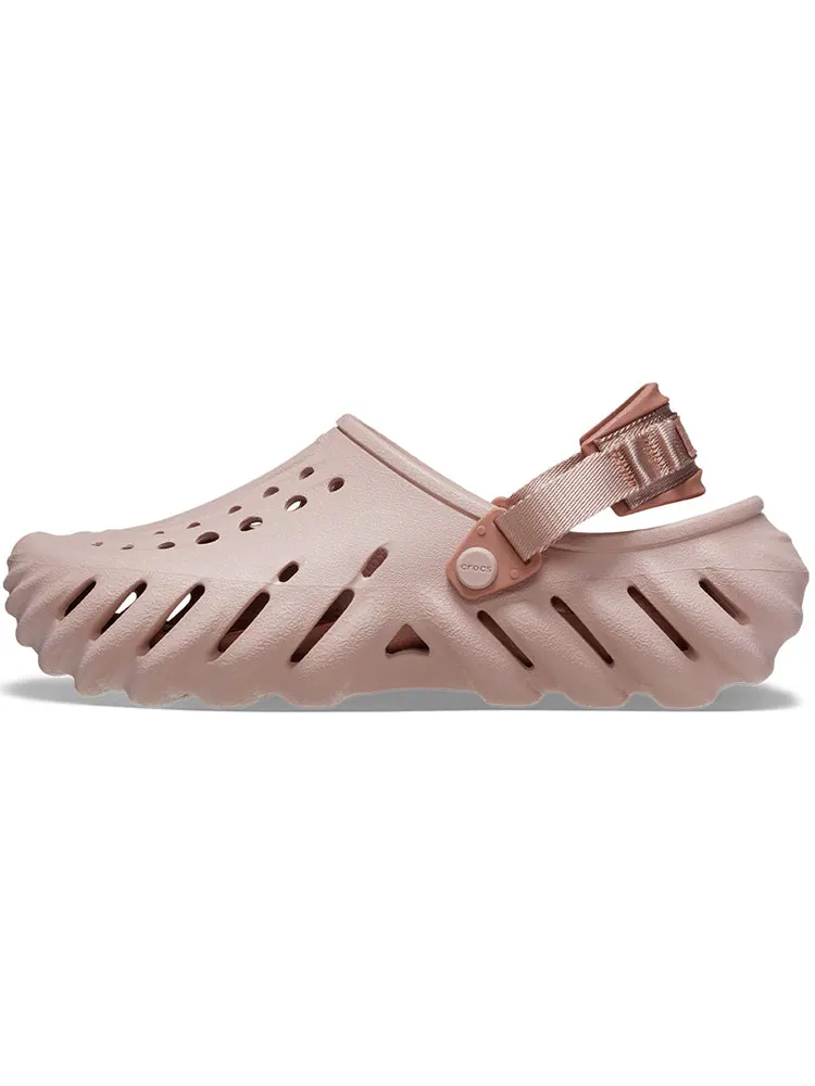 Сандалии Crocs Echo Clog 'Pink Clay' — изображение 2 из 7, розовый