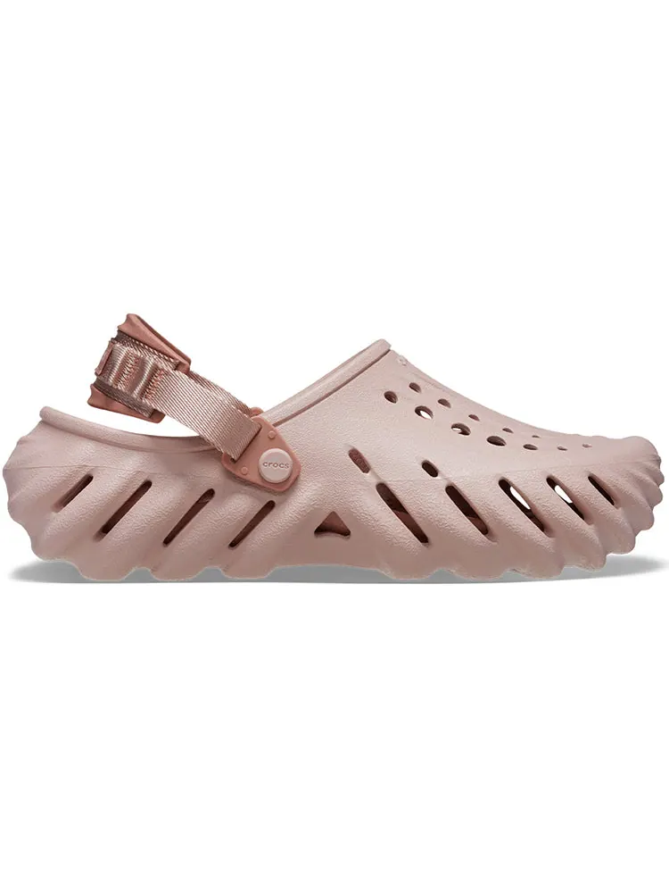 Сандалии Crocs Echo Clog 'Pink Clay' — изображение 3 из 7, розовый