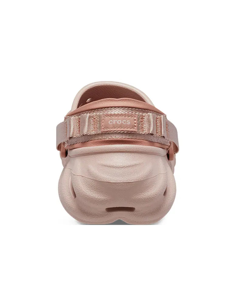Сандалии Crocs Echo Clog 'Pink Clay' — изображение 6 из 7, розовый