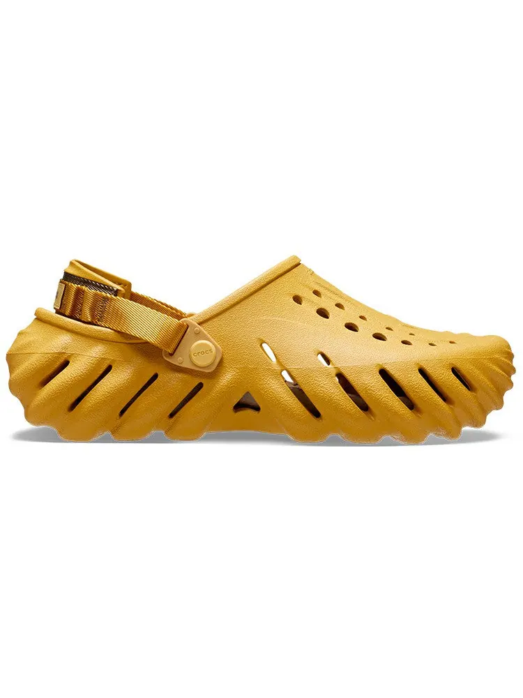 Кроссовки Crocs Echo Clog 'Desert Grass' — изображение 3 из 7, бежевый