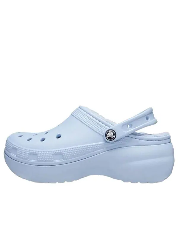 Кроссовки beach clouds clogs 'sky blue' Crocs — изображение 1 из 4, синий