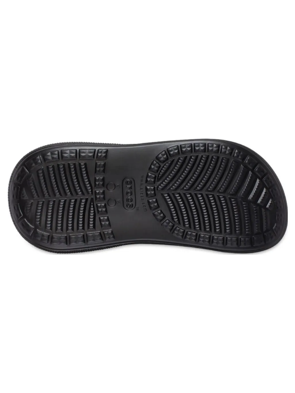 Кроссовки Crocs Classic Crush Boot 'Black' — изображение 6 из 6, черный