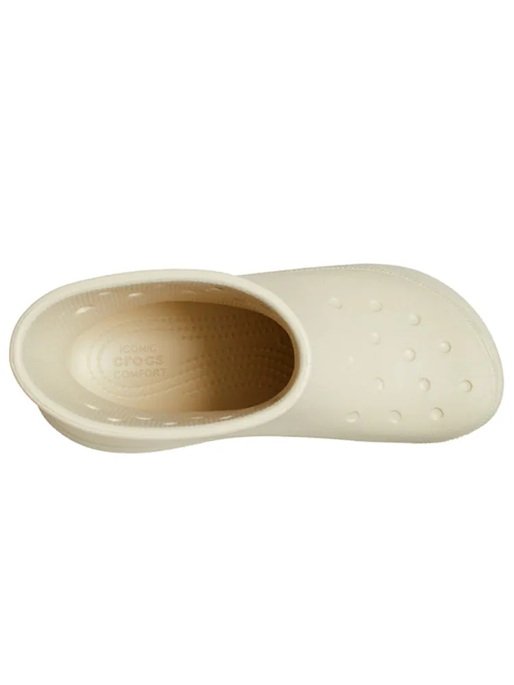 Кроссовки Crocs Classic Crush Boot 'Bone' — изображение 5 из 7, бежевый