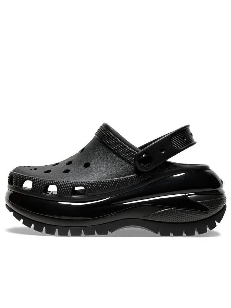 Сандалии Crocs Mega Crush Clog 'Black' — изображение 1 из 6, черный