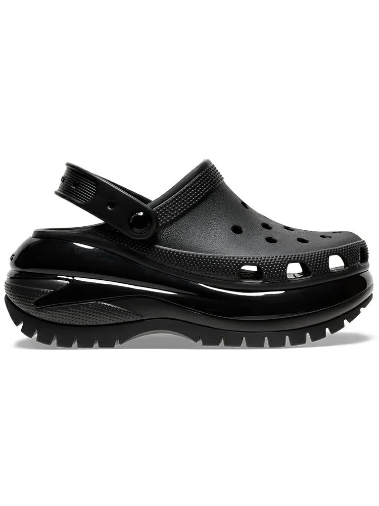 Сандалии Crocs Mega Crush Clog 'Black' — изображение 3 из 6, черный