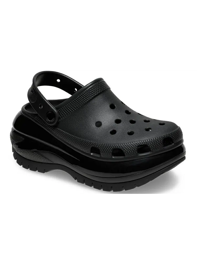 Сандалии Crocs Mega Crush Clog 'Black' — изображение 4 из 6, черный