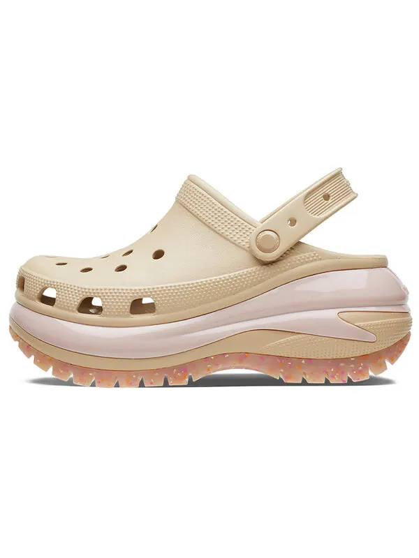 Сандалии classic mega crush clog 'chai multi' Crocs — изображение 2 из 4, мульти