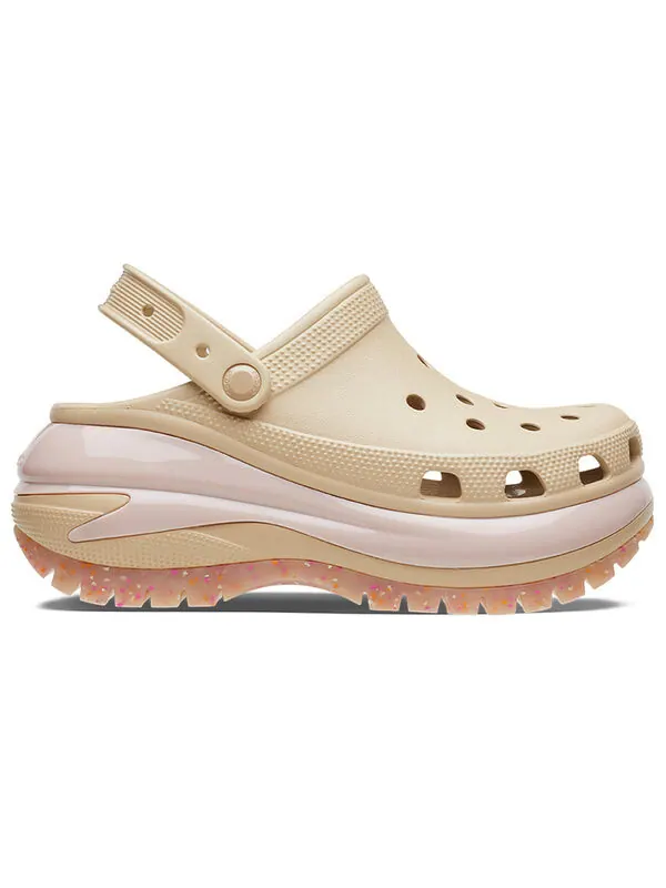 Сандалии classic mega crush clog 'chai multi' Crocs — изображение 3 из 4, мульти
