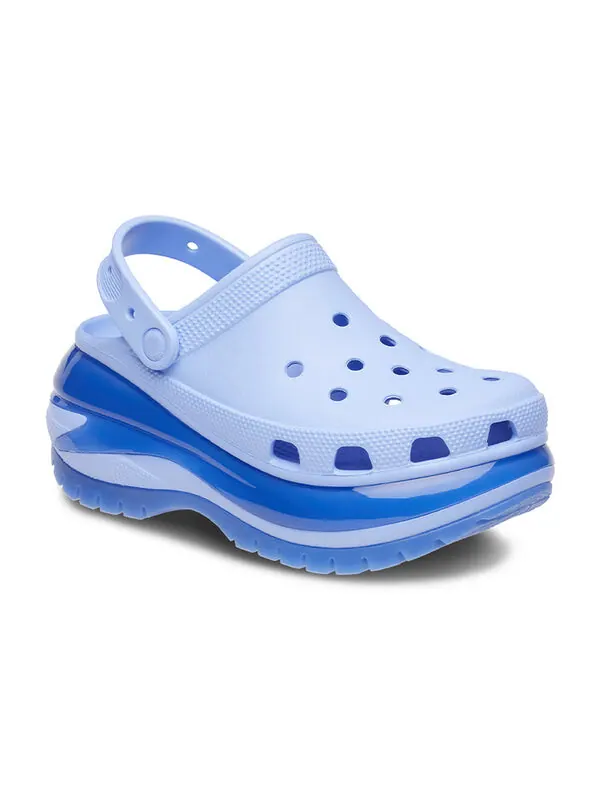 Сандалии classic mega crush clog 'moon jelly' Crocs — изображение 4 из 4, синий/фиолетовый