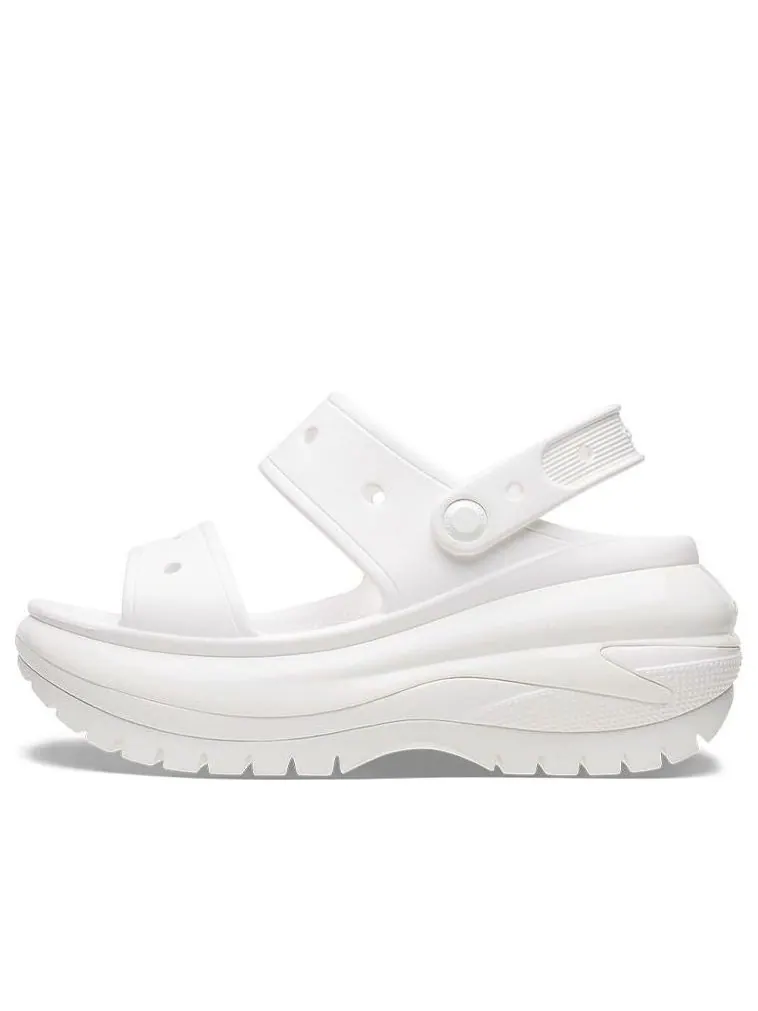 Сандалии Crocs Mega Crush Sandal 'White' — изображение 1 из 7, белый