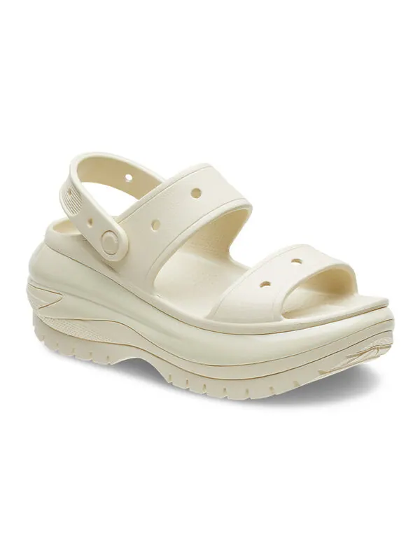 Сандалии mega crush sandal 'bone' Crocs — изображение 4 из 4, белый