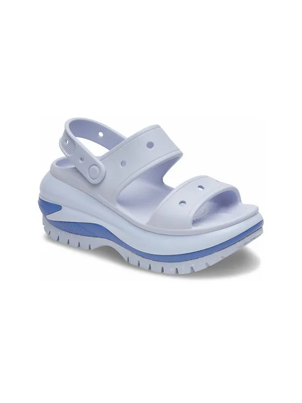 Сандалии mega crush sandals 'light blue' Crocs — изображение 3 из 4, синий