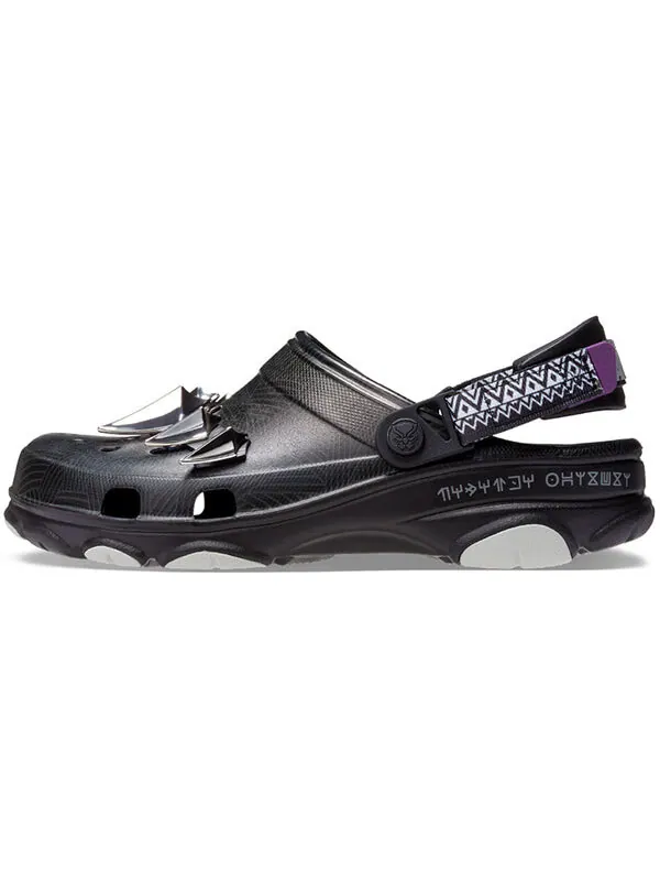 Сандалии all-terrain clog x marvel 'black panther' Crocs — изображение 2 из 4, мульти