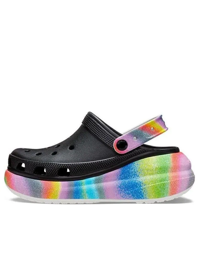 Сандалии Crocs Classic Crush Spray Dye Clog — изображение 1 из 6, мульти